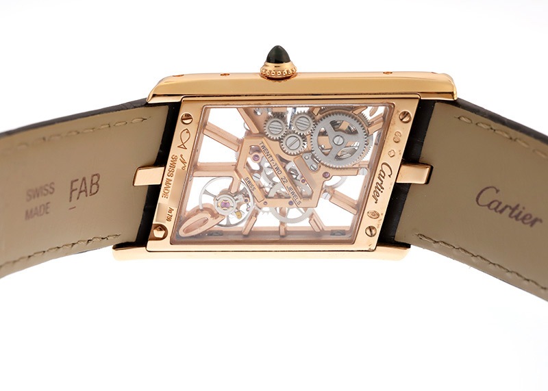 カルティエ - タンク アシメトリック | CARTIER | PG スケルトン文字盤