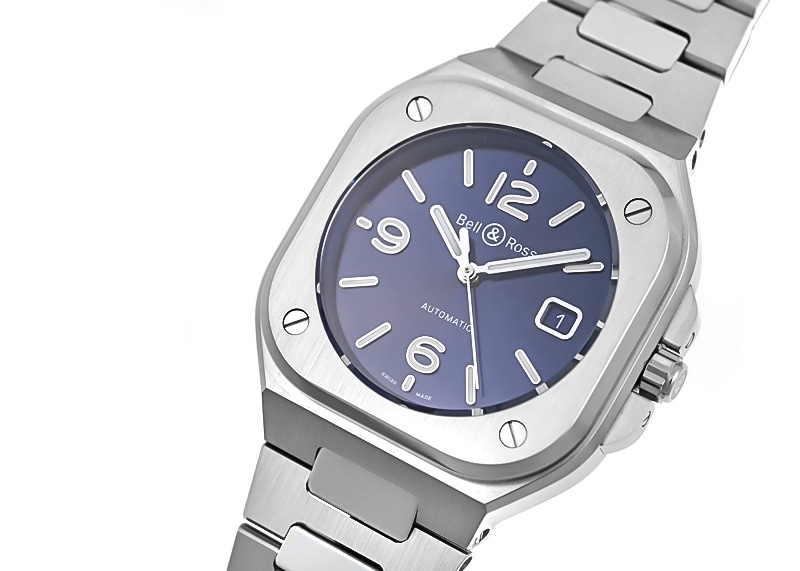 ベル&ロス - BR05 BLUE STEEL | BELL&ROSS | BR05A-BLU-ST/SST