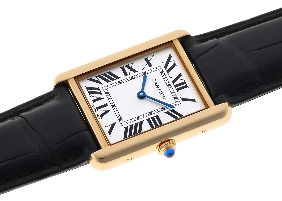 カルティエ - タンクソロ LM | CARTIER | W5200004 | YG&SS シルバー