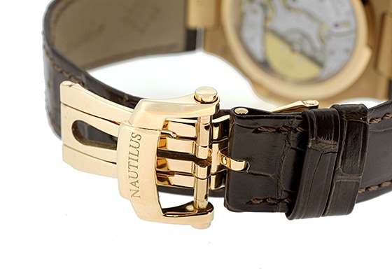 パテックフィリップ 純正レザーベルト ブラウン PATEK PHILIPPE