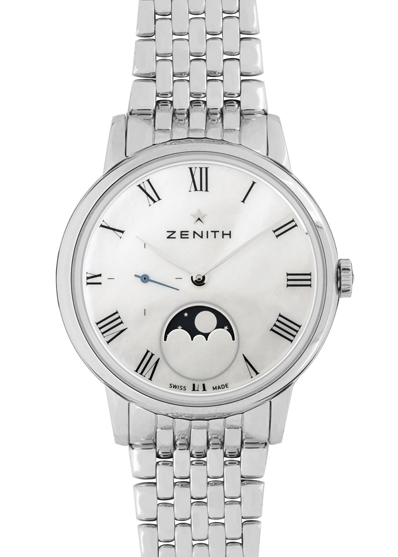 フォーラムスリーブ クリア 100枚 中古 希少 ゼニス ウルトラシン レディース ムーンフェイズ 03.3210.692/51