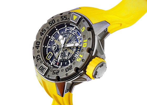 クォーツ時計、リシャールミル リシャール ミルのダイバーズウォッチ2作目【リシャール ミル