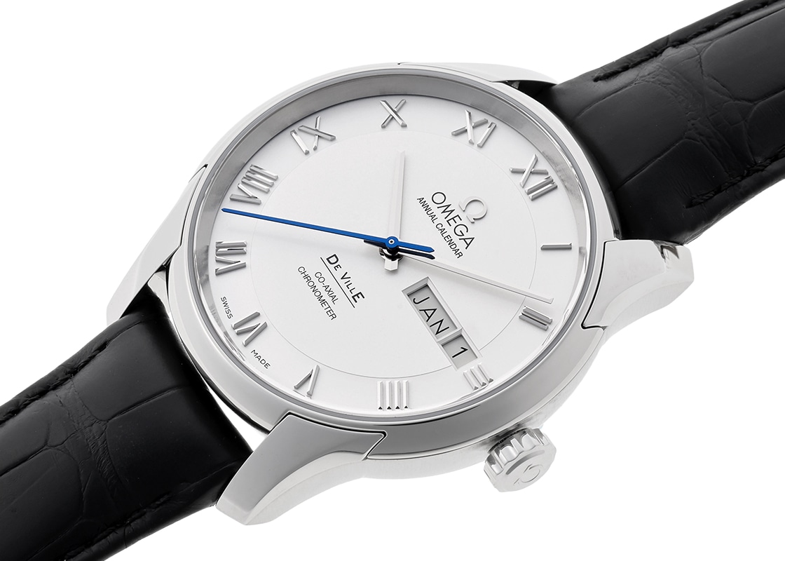 オメガ - デ ヴィル | OMEGA | 431.13.41.22.02.001 | SS シルバー文字