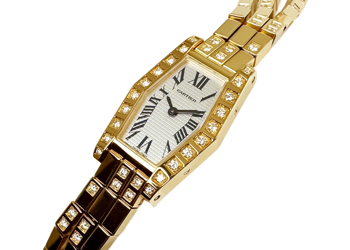 カルティエ Cartier タンクマスト LM クォーツ SS レザー 腕時計 カルティエ