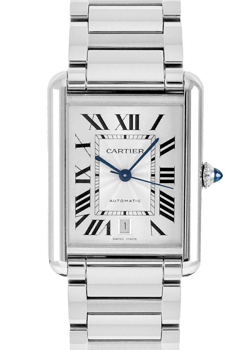 カルティエ タンク マスト XL WSTA0053自動巻き カルティエ - タンクマスト XL | CARTIER | WSTA0053 | SS シルバー