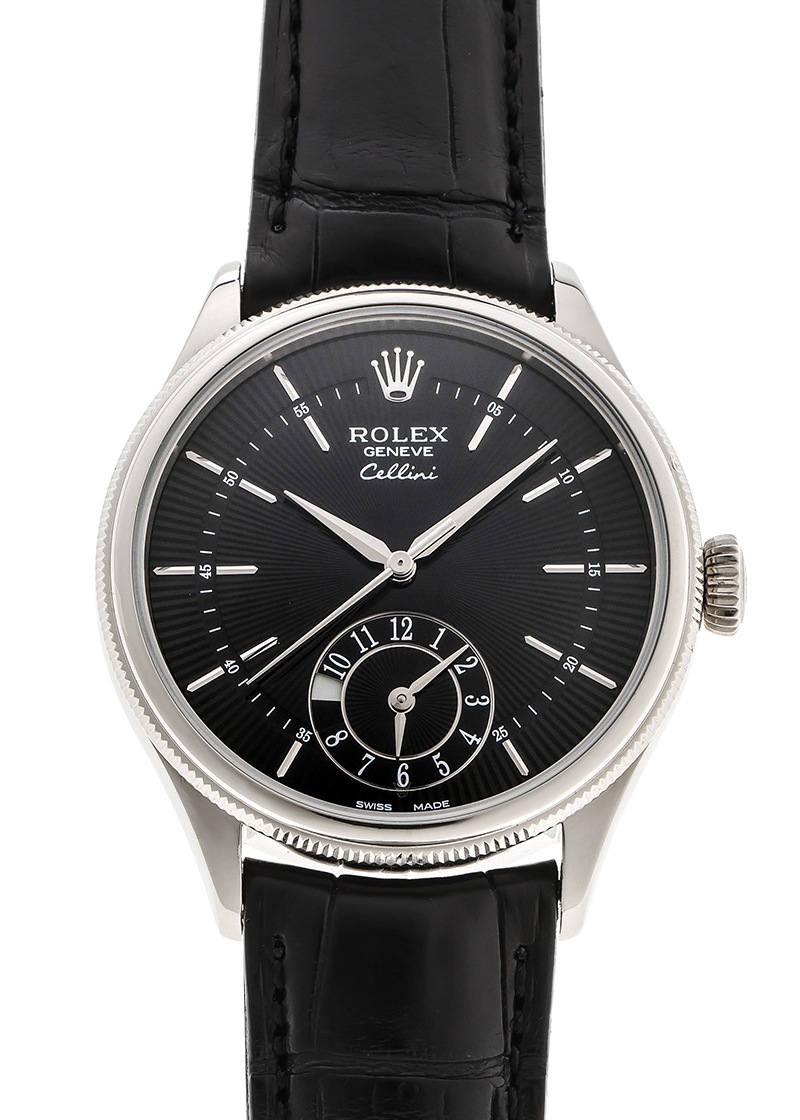 ロレックス - チェリーニ デュアルタイム | ROLEX | 50529 | WG 黒文字