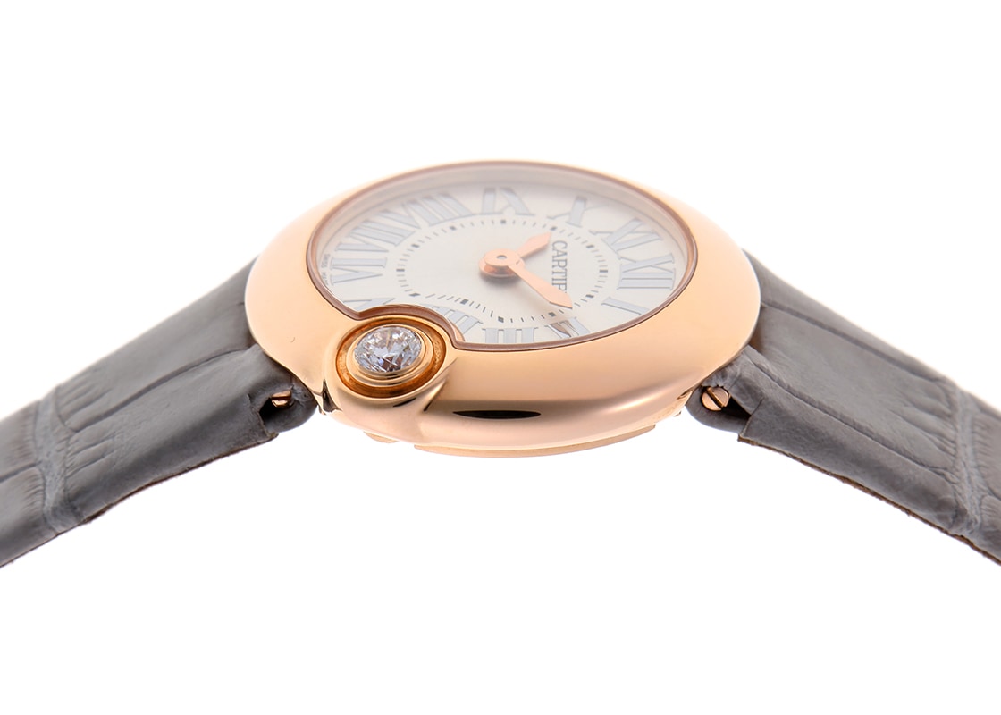 カルティエ - バロンブラン | CARTIER | WGBL0004 | PG シルバー文字盤