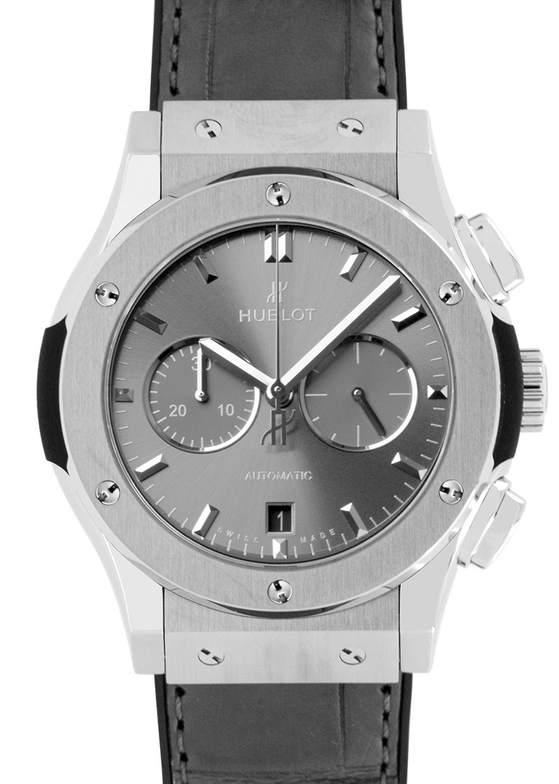 HUBLOT アリゲーター ストラップ クラシックフュージョン 42mm グレー ウブロから「クラシック・フュージョン エッセンシャル グレー