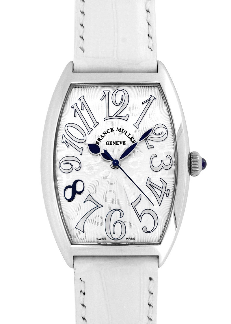 ☆良品【FRANCK MULLER】フランクミュラー トノーカーベックス ピンクーオーキッド 5850B.SC 自動巻き メンズ_702983【ev20】