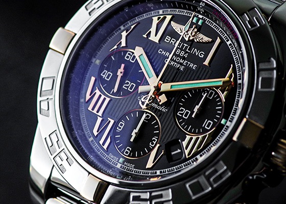 BREITLING ブライトリング クロノマット 44 AB0110 ブラック ブライトリング（BREITLING） 【国内正規 / 付属完備】BREITLING