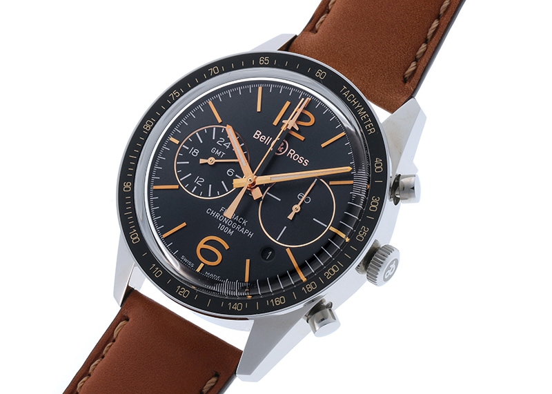 ベル＆ロス Bell＆Ross 126.A デイト クロノグラフ 自動巻き