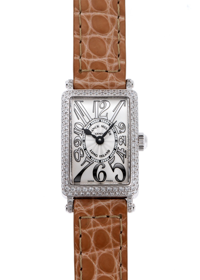 フランクミュラー FRANCK MULLER 802QZRELSTG ロングアイランド プティ レリーフ クォーツ レディース 良品 _909858【ev10】 フランクミュラー FRANCK MULLER 802QZRELSTG ロングアイランド プティ