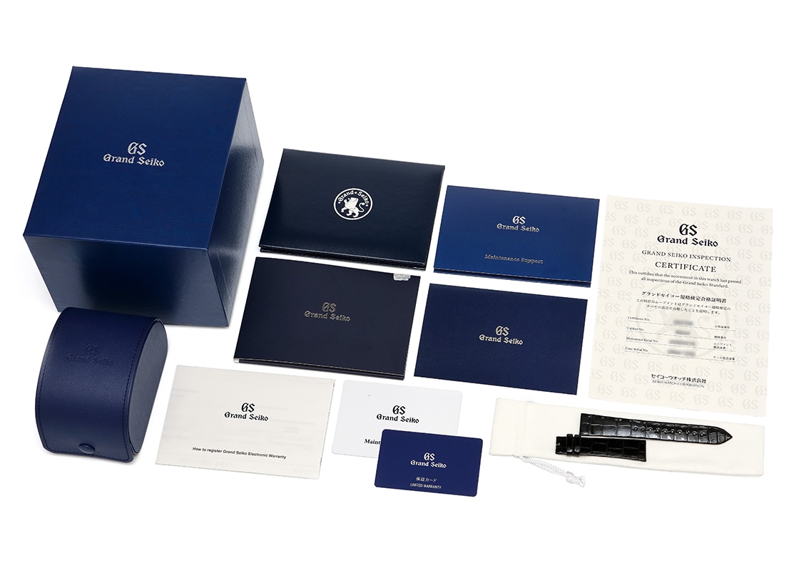 Grand Seiko ウォッチケース 未使用品 グランドセイコー 特製ボックス ブルー 時計BOX 2本用 非売品