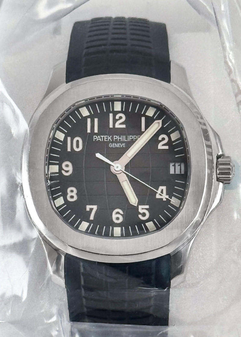 パテックフィリップ - アクアノート | PATEK PHILIPPE | 5165A-001 | SS 黒文字盤 自動巻き ラバー | レストア  ｜モンテーヌ時計店 名古屋・栄 高級腕時計店