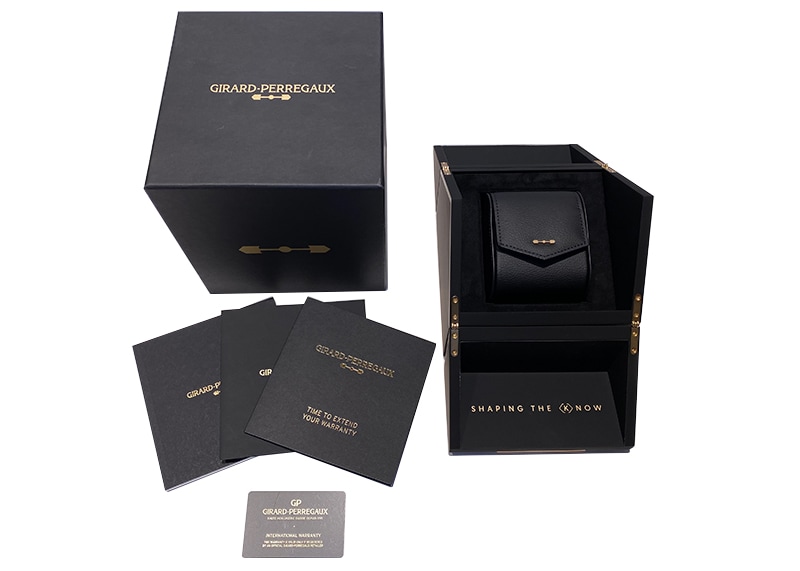 ジラールペルゴ　GP ロレアート　箱 新品)GIRARD PERREGAUX ジラール・ペルゴ ロレアート 34mm