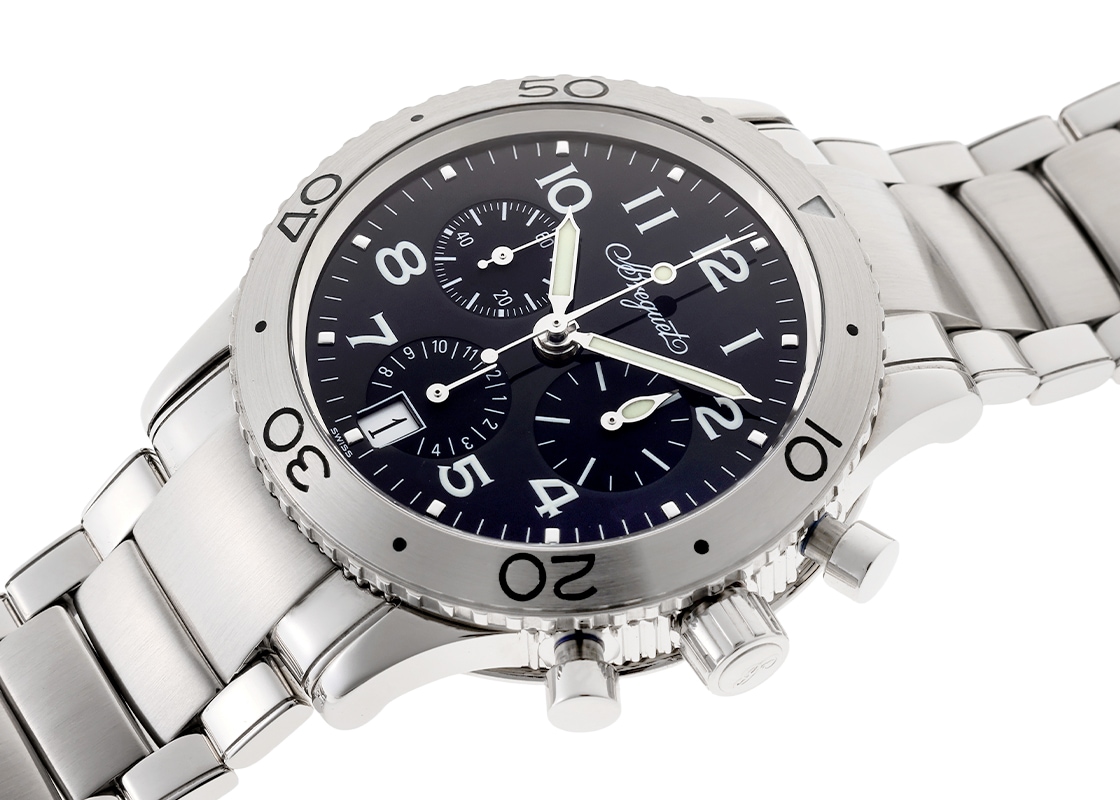 Breguet ブレゲ　トランスアトランティックSSブレスレット ブレゲ - トランスアトランティック | BREGUET | 3820ST/H2/SW9