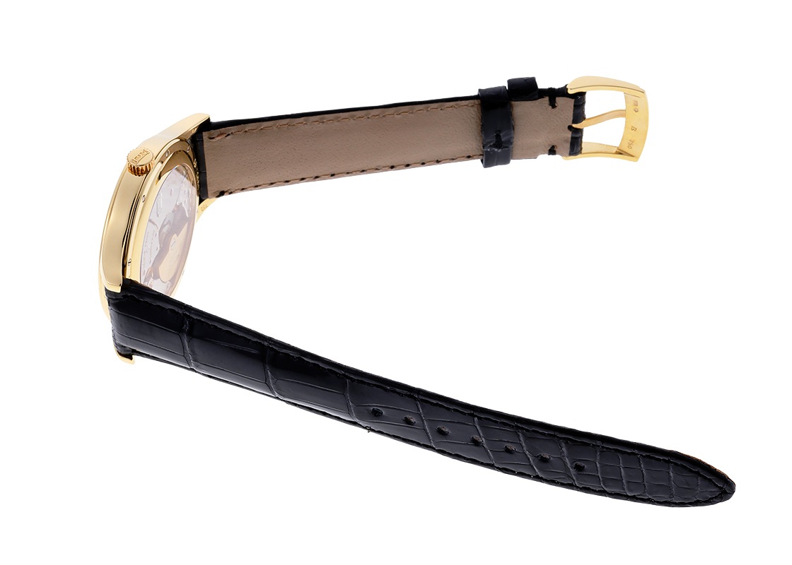 美品 正規純正 ショパール CHOPARD アリゲーターストラップ 茶19-16 ショパール - L.U.C Cal.3.96 | CHOPARD | 16/1860/2 | YG 白文字盤