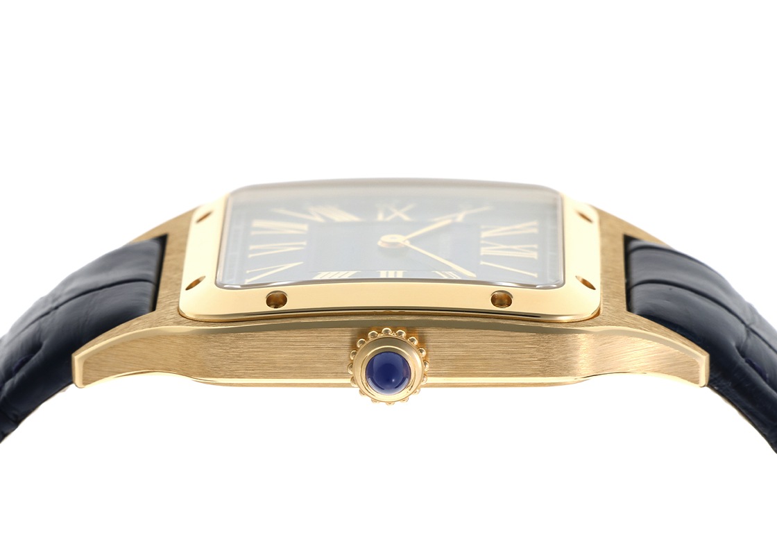 カルティエ - サントス デュモン LM | CARTIER | WGSA0115 | YG ブルー