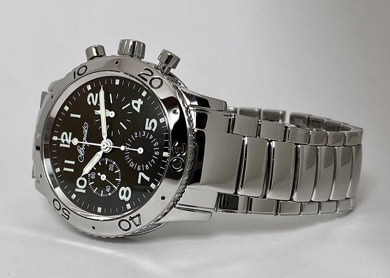 ブレゲ - アエロナバル | BREGUET | 3800ST/92/SW9 | SS 黒文字盤 自動