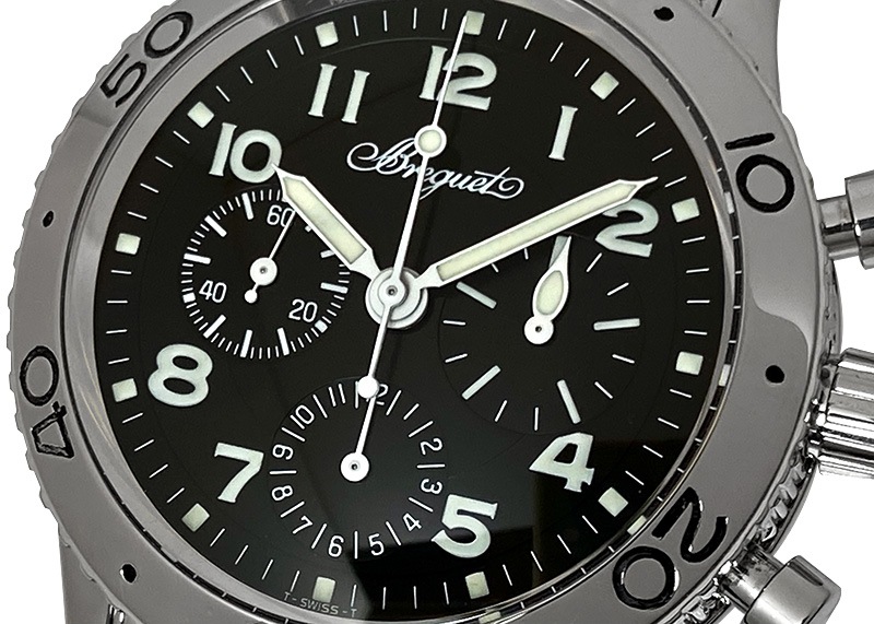 ブレゲ - アエロナバル | BREGUET | 3800ST/92/SW9 | SS 黒文字盤 自動