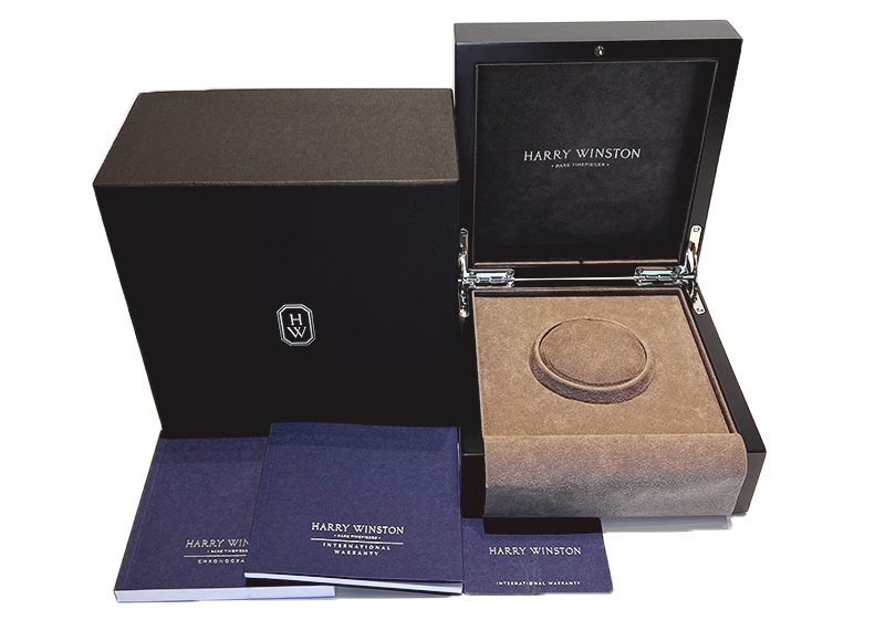 ハリーウィンストン - アヴェニュー クロノグラフ ケースダイヤ