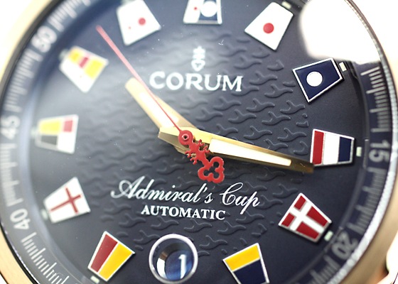 CORUM】コルム アドミラルズカップ ダイヤベゼル 39.812.33.V052