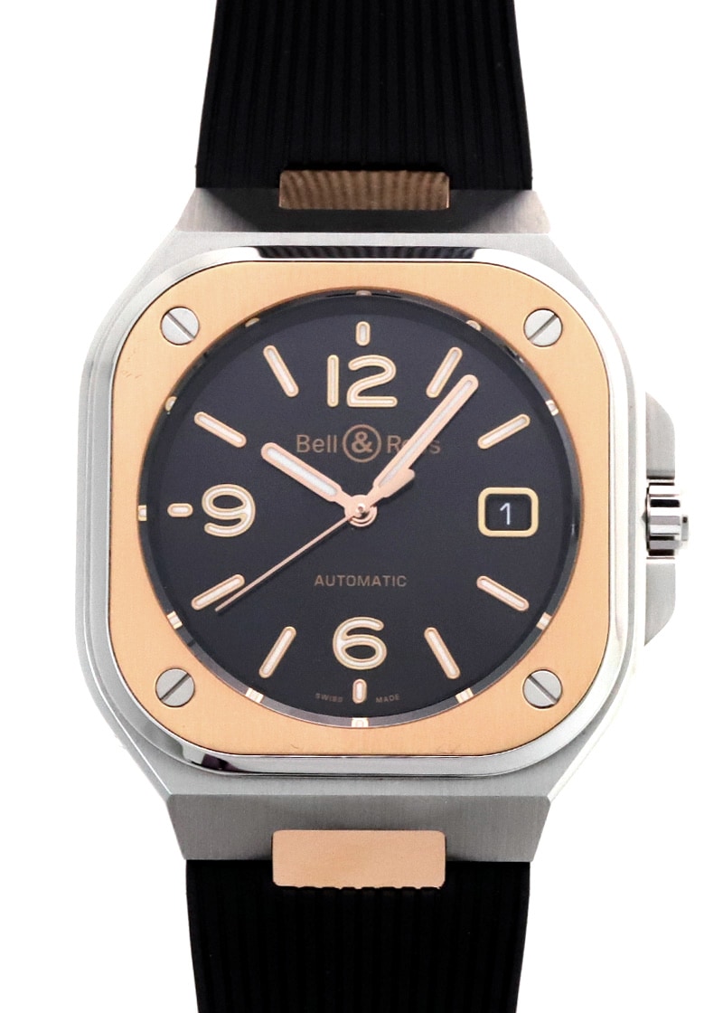 ベル&ロス - BR05 BLACK STEEL&GOLD | BELL&ROSS | BR05A-BL