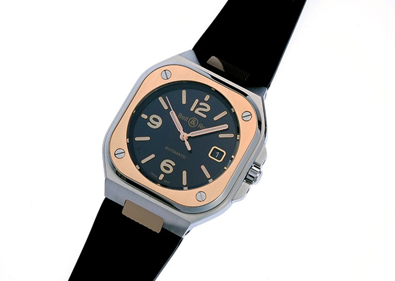 ベル&ロス - BR05 BLACK STEEL&GOLD | BELL&ROSS | BR05A-BL
