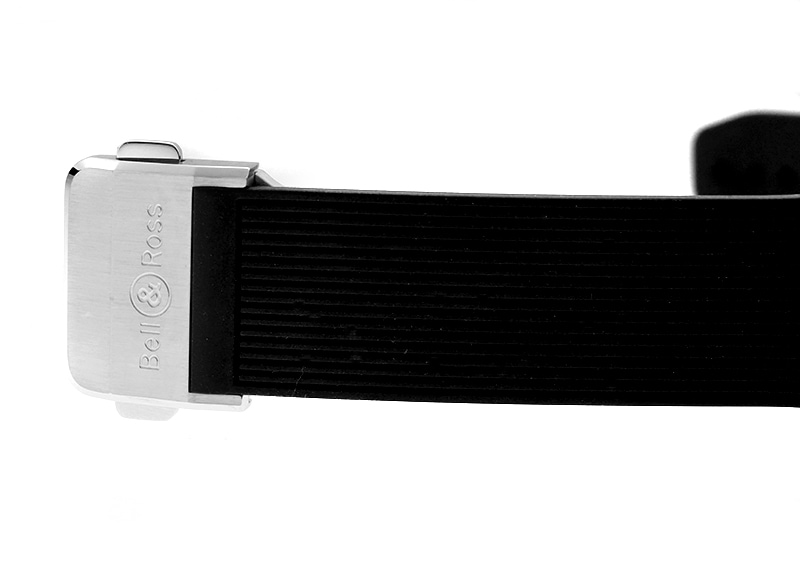 Bell & Ross ベル&ロス　BR05 自動巻き腕時計 ラバーベルト黒 BR-05 Black Steel