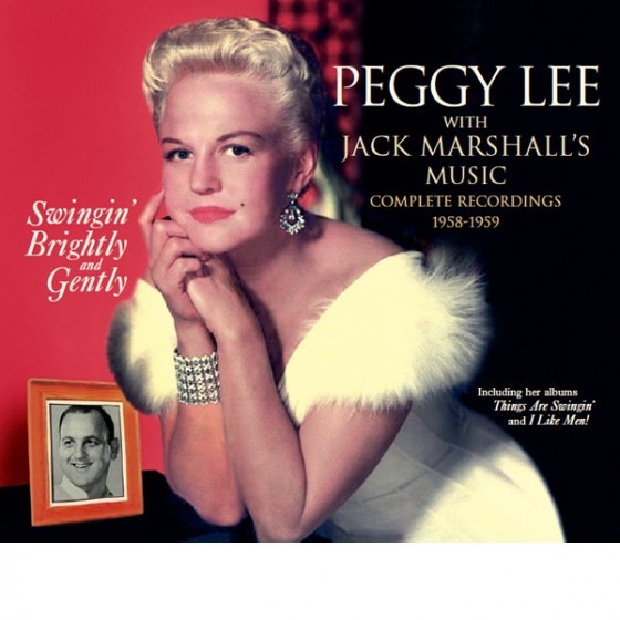 Swingin' Brightly And Gently - Peggy Lee With Jack Marshall's Music (2 LP + 10 Single Tracks) (Peggy