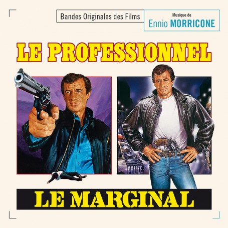 Le Professionnel (The Professional)-Le Marginal (The Outsider) (2CD) (Ennio Morricone)