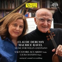 Music For Violin & Piano (1SACD) (Claude Debussy, Maurice Ravel; Salvatore Accardo & Laura Manzini)