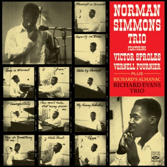 Norman Simmons Trio + Richard's Almanac (2LPs On 1CD) (Norman Simmons Trio & Richard Evans Trio)|jaz