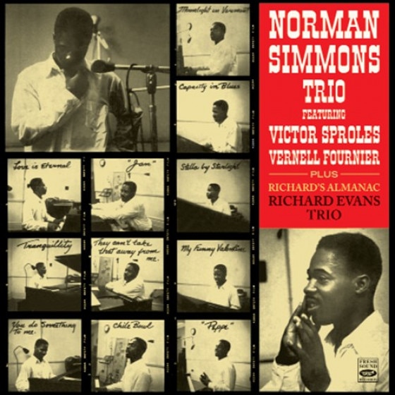 Norman Simmons Trio + Richard's Almanac (2LPs On 1CD) (Norman Simmons Trio & Richard Evans Trio)