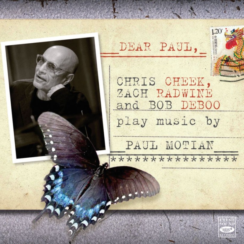 Play Music By Paul Motian (Chris Cheek, Zach Radwine And Bob Deboo)