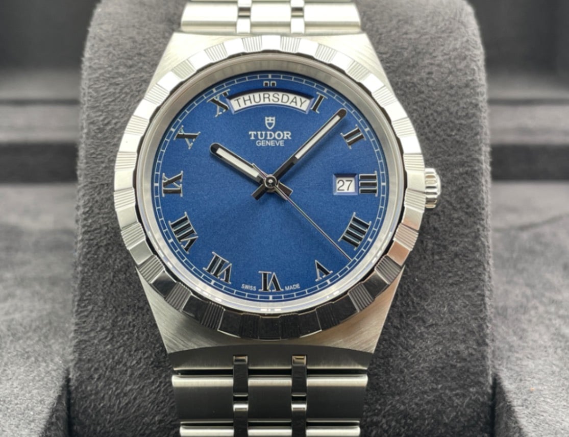 TUDOR ロイヤル 41mm Ref.M28600-0005 青文字盤 中古品通販｜CLARITY 