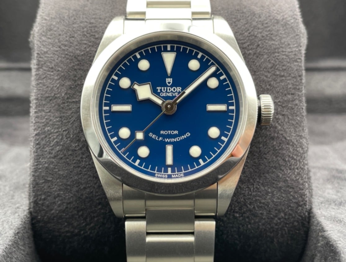 TUDOR ヘリテージ ブラックベイ 36 青文字盤 Ref.79500 中古品通販