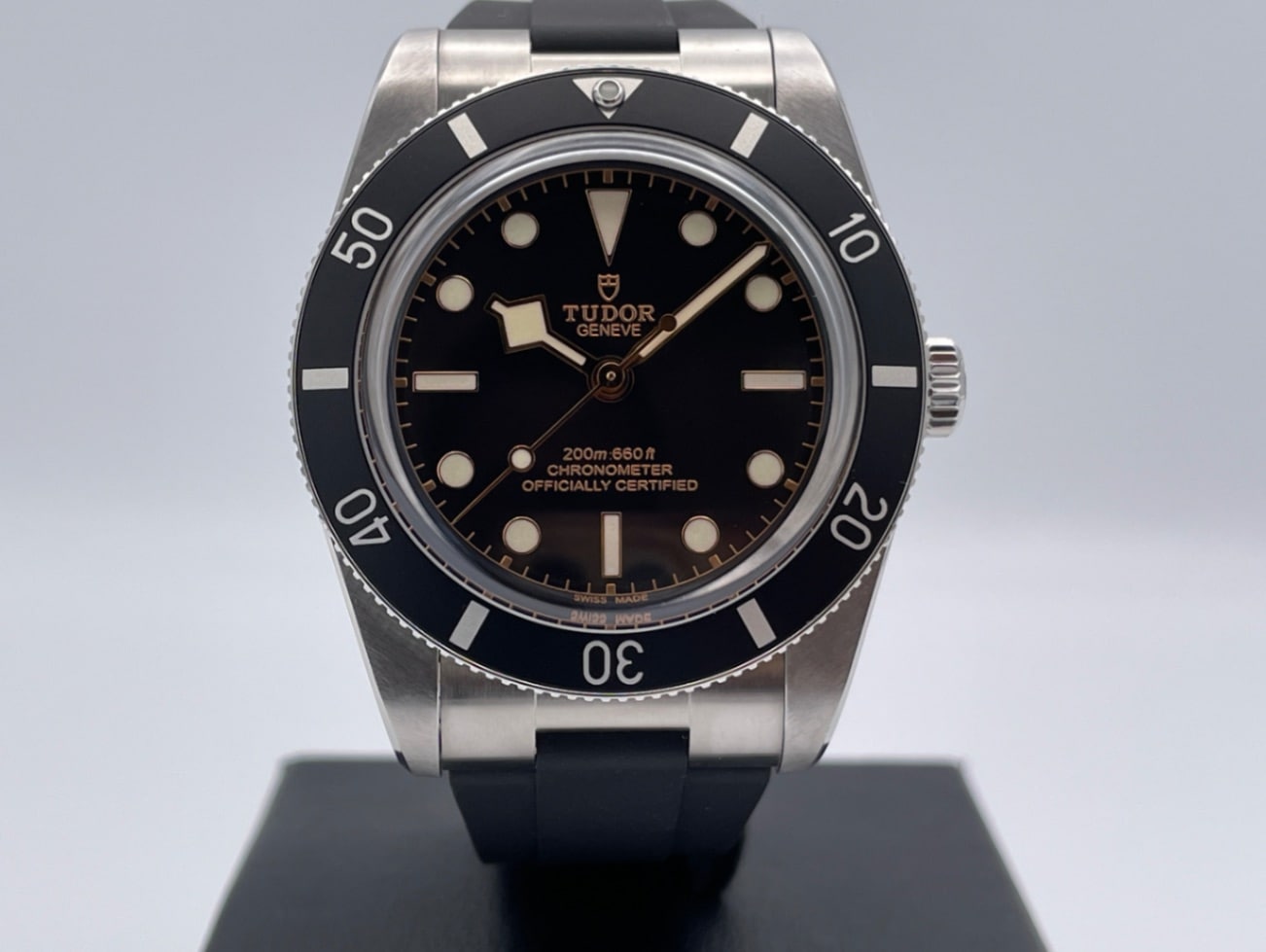 TUDOR ブラックベイ 54 ラバーストラップ Ref.M79000N-0002 中古