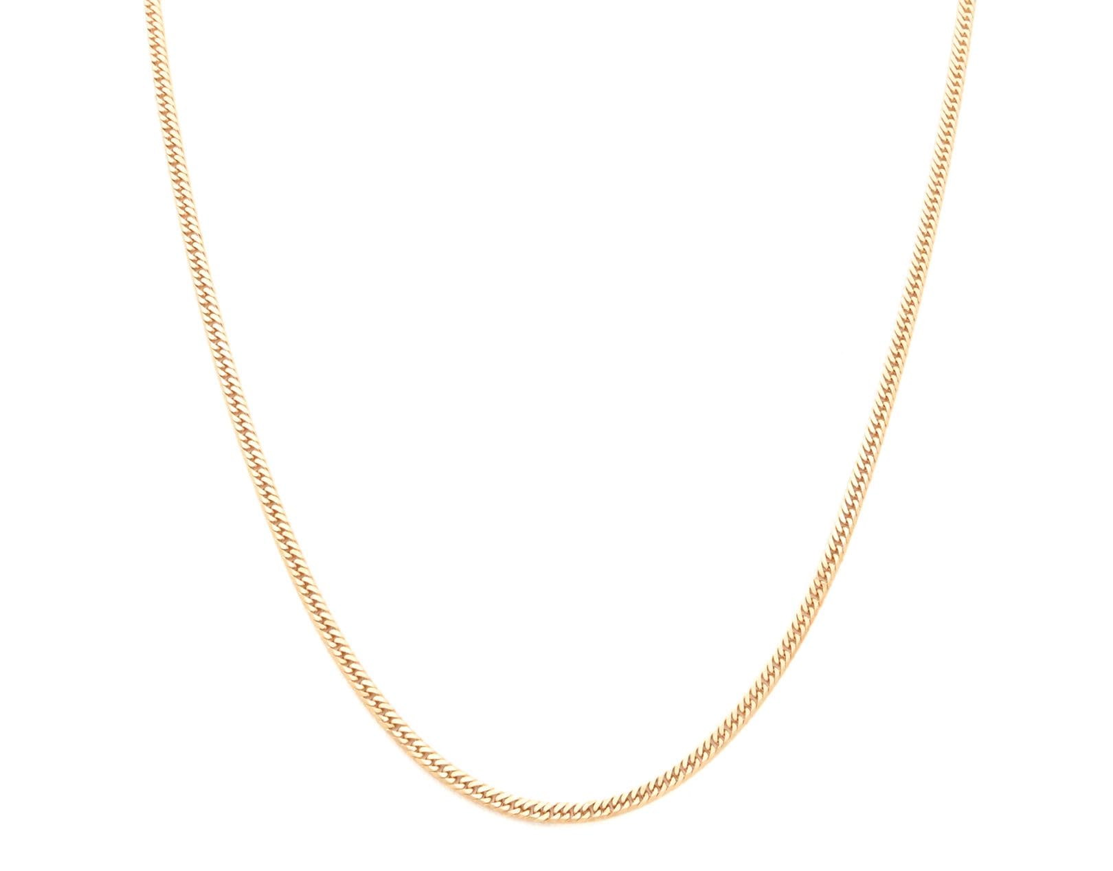 K18(18金) アンカーチェーン ネックレス 11.4g 55cm 新品