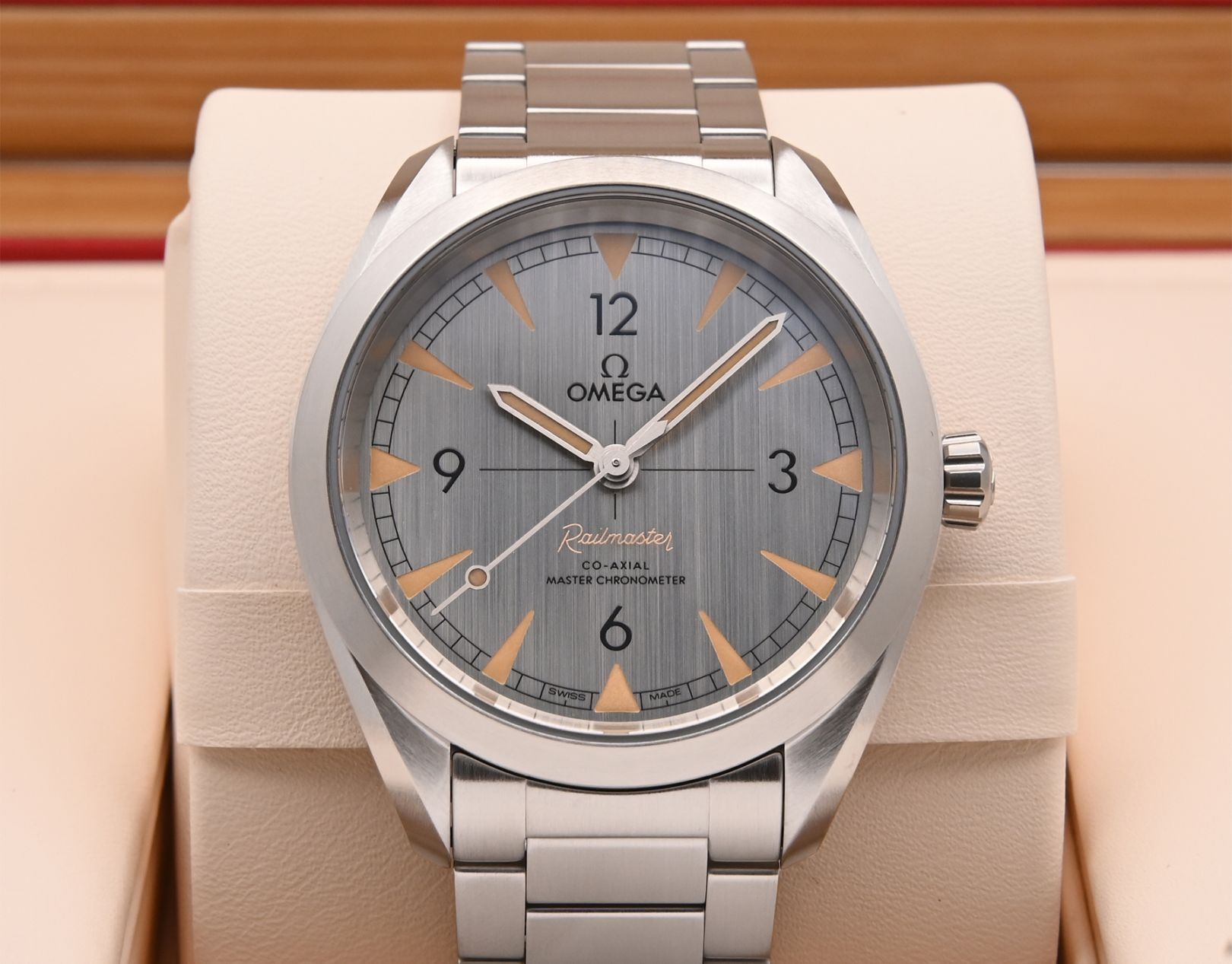 OMEGA シーマスター レイルマスター 40mm グレー文字盤 Ref.220.10