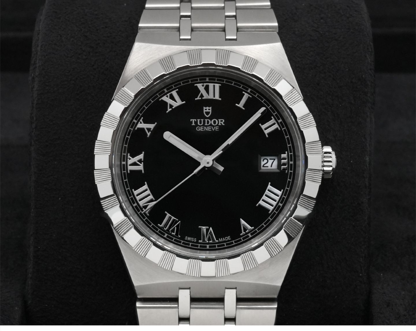 TUDOR ロイヤル 38mm ブラック文字盤 Ref.M28500-0003 中古品通販