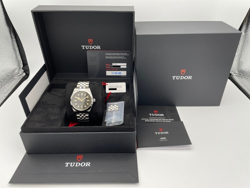 TUDOR ブラックベイ 36 アンスラサイト文字盤 Ref.M79640-0001 未使用