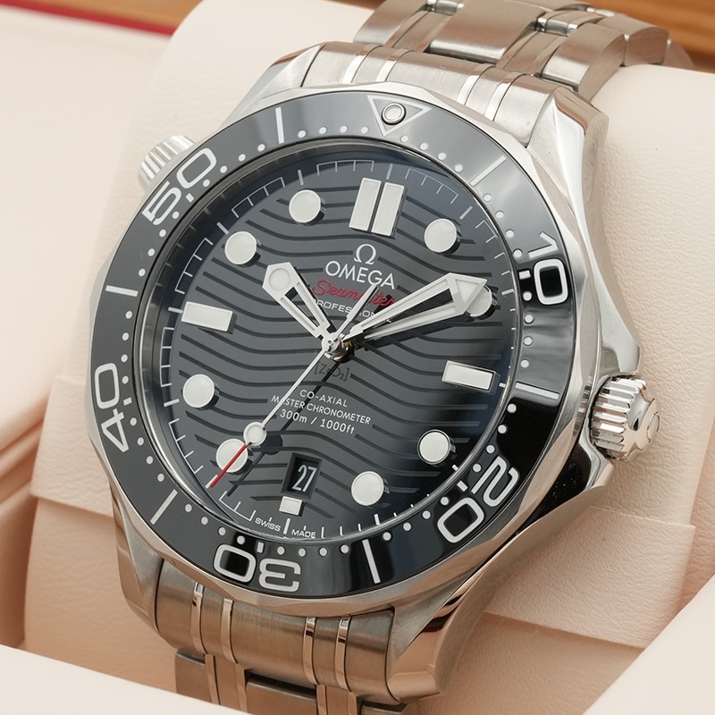 OMEGA シーマスター ダイバー 300M 42mm ブラック文字盤 Ref.210.30