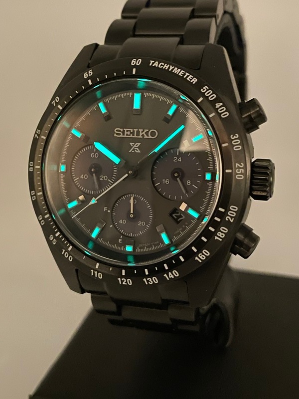 SEIKO プロスペックス スピードタイマー ソーラークロノグラフ The