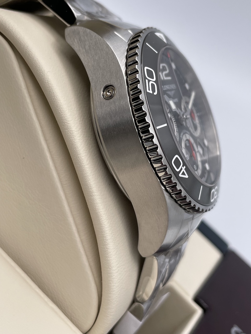 LONGINES ハイドロコンクエスト クロノグラフ 41mm グレー文字盤 Ref