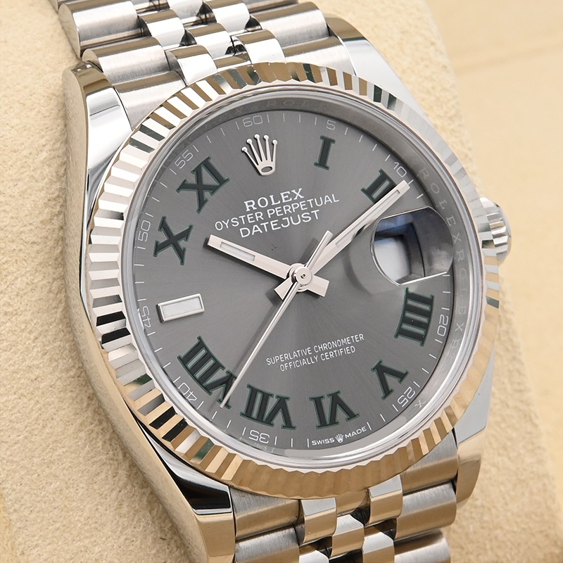 ROLEX デイトジャスト 36 スレートローマ/ジュビリーブレスレット Ref