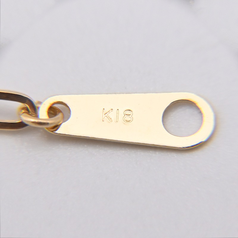 K18 ペーパークリップ ネックレス 幅2mm 1.7g 50cm 新品通販｜CLARITY 
