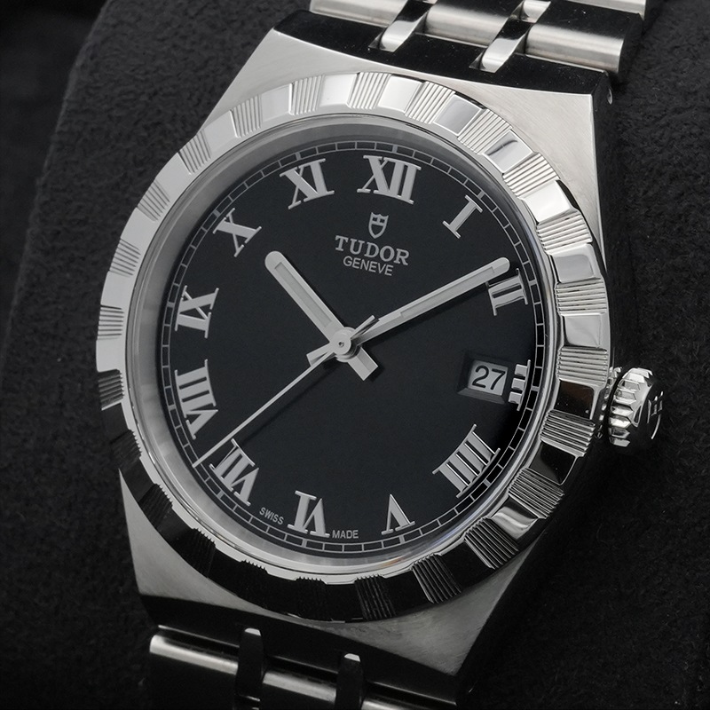 TUDOR ロイヤル 38mm ブラック文字盤 Ref.M28500-0003 中古品通販