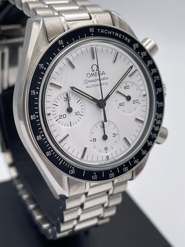 OMEGA スピードマスター 丸井限定 白文字盤 OMEGA スピードマスター オートマティック 白文字盤 丸井限定モデル