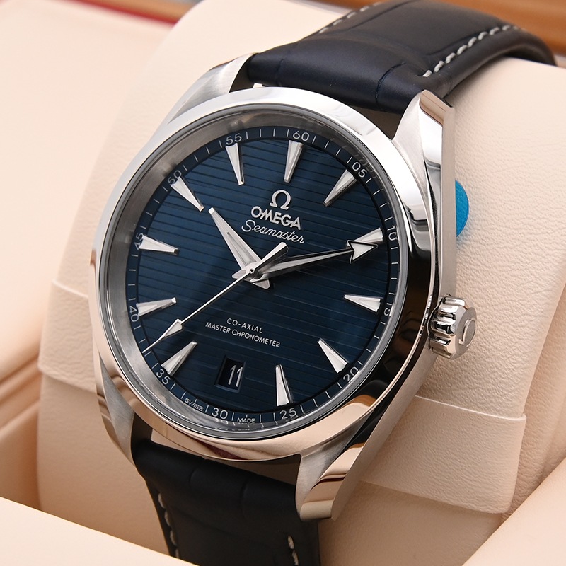 OMEGA シーマスター アクアテラ 150M 38mm ブルー文字盤 Ref.220.13